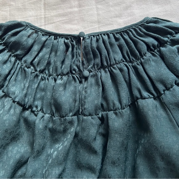 • deep green midi dress - Picture 5 of 8